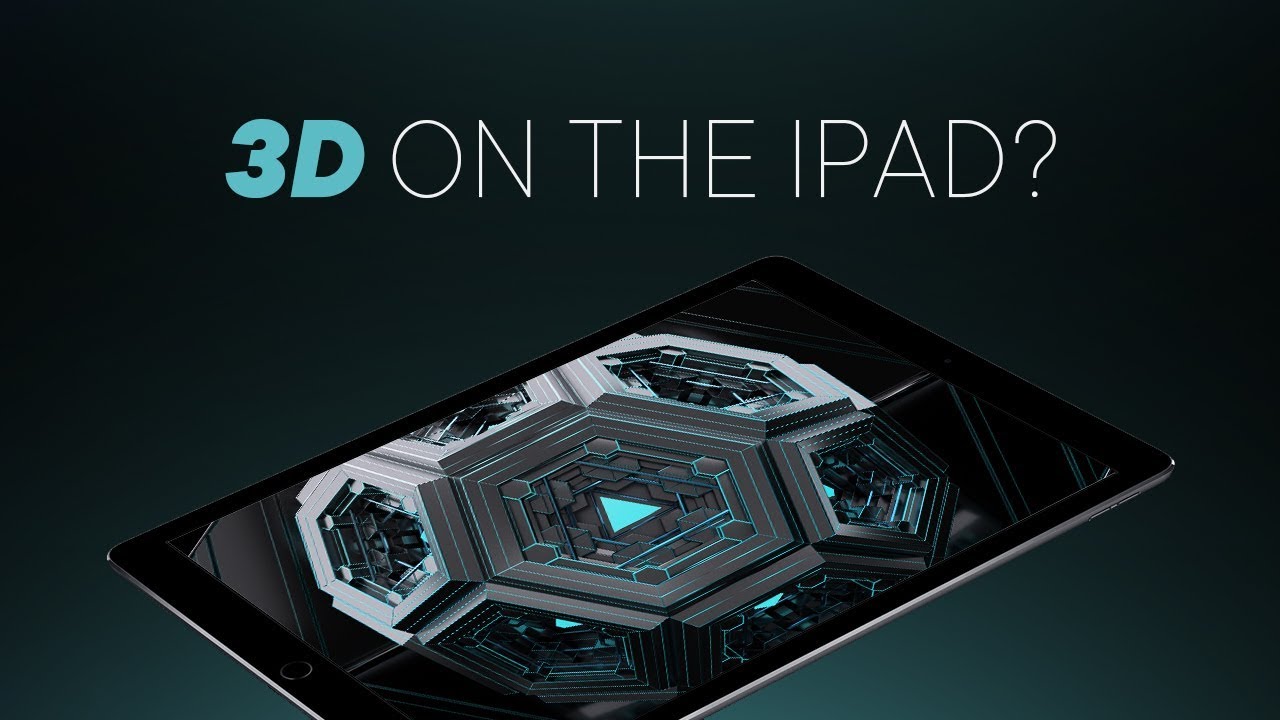 3d design apps for ipad