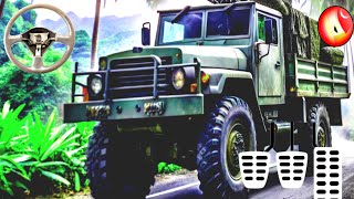 US Army Bus Simulator Gameplay Military Transport Mission | Realistic Army Driving Game screenshot 2