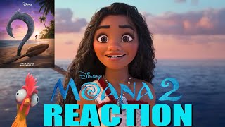 Moana 2 Teaser Trailer REACTION | Disney NEEDS a Hit