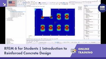 RFEM 6 for Students | Introduction to Reinforced Concrete Design | November 23, 2023