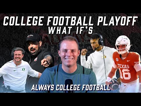 CFP “What IF’s” in McElroy’s Top 10 takeaways from Week 13 | Always College Football