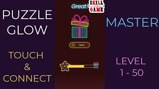 Puzzle Glow | Touch & Connect | Master Level 1- 50 | Walkthrough screenshot 5