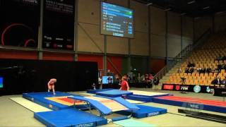 Joergensen Mikkel Den - 2015 Trampoline Worlds - Qualification Double Mini Routine 1