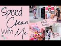 CLEANING MOTIVATION | CLEANING MY MESSY HOUSE | SPEED CLEAN & DO LAUNDRY WITH ME  | MUMMY OF FOUR UK