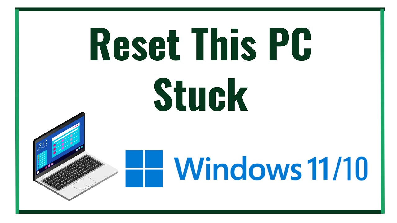 Reset This PC Stuck in Windows 11 or 10 [Hindi] - YouTube
