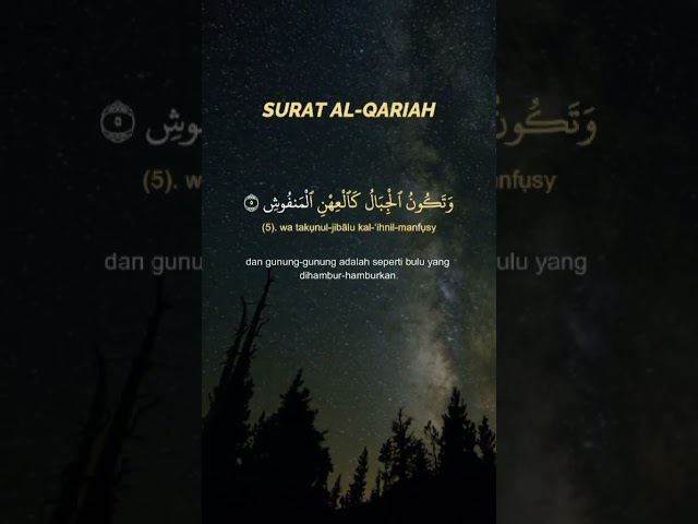 surat al qoriah #shorts #suratalqoriah class=