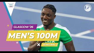 KANYINSOLA AJAYI WINS 100M HEAT AT 2026 GLASGOW COMMONWEALTH GAMES