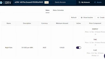 Paid Charging with eDRV
