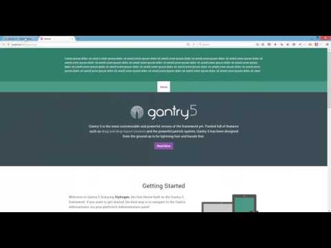 Gantry 5 - "Headroom.js" Atom (Fixed/Sticky Header)