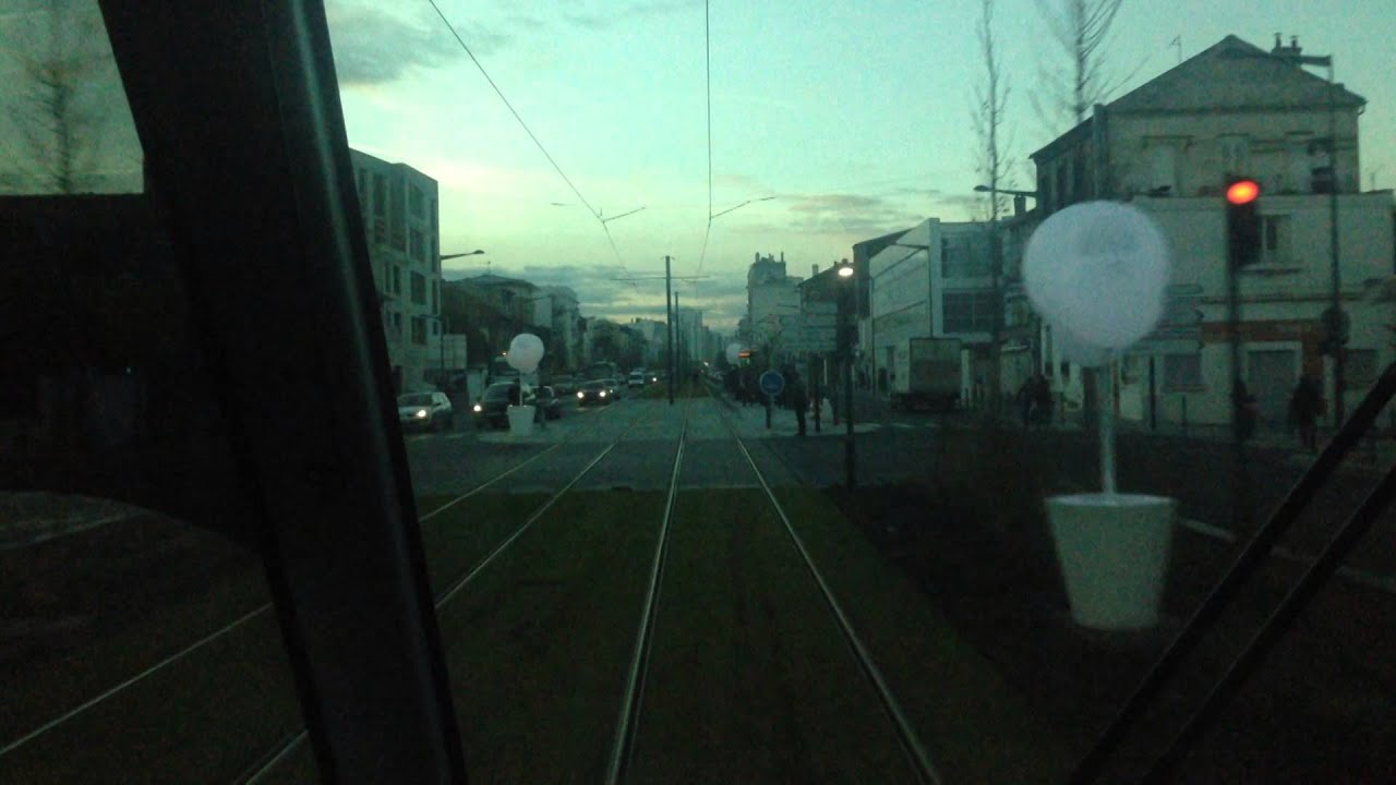 Tramway T8 De Delaunay-Belleville à Epinay Orgemont Part 2E/2E