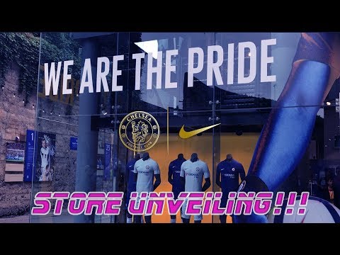 INSIDE CHELSEA MEGASTORE OPENING! - Chelsea Kit Launch