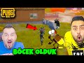 MİNİCİK BÖCEK OLDUK! DÜŞMANLAR GÖREMEDİ! | PUBG MOBİLE OYNUYORUZ