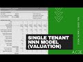 Single Tenant Net Lease Valuation Model in Excel