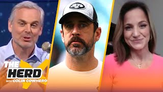 Aaron Rodgers' Jets are running it back, on Jim Harbaugh's future, Baker Mayfield | NFL | THE HERD
