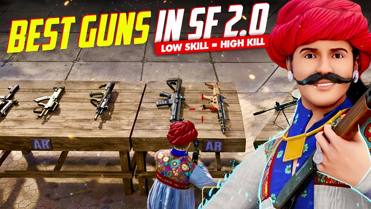 Best Guns in ScarFall 2.0 Explained 🔥| Which Gun is OP?