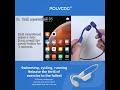 POLVCDG X7 Bone Conduction Headset IPX8 Open Headset Bluetooth 5.3