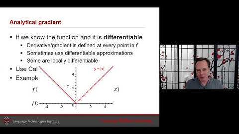 Lecture 2.2: Basic Concepts - Optimization (Multimodal Machine Learning, Carnegie Mellon University)