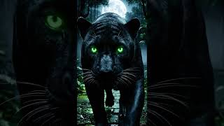 Gece Avcısı Geliyor Kara Panter Yeşil Gözler The Night Hunter Arrives Black Panther Green Eyes