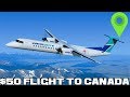 I Flew DIRECT To Canada For $50 (36 Hours In Canada)