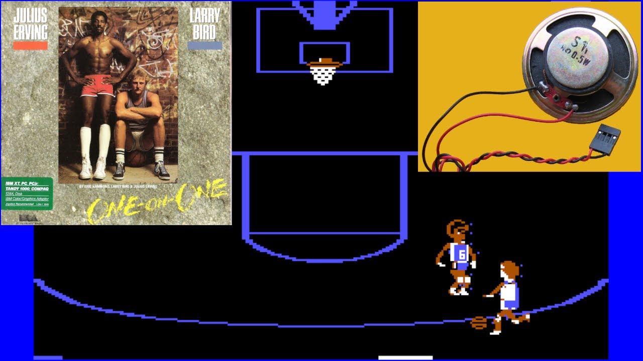 One-on-One [PC Booter] Title Sequence on IBM PC Speaker