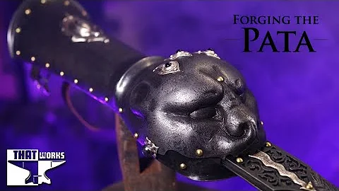 Forging A Damascus Pata - Gauntlet Sword Ft. Matt ...