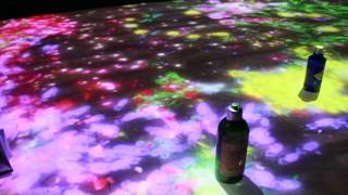 ロクシタン、デジタル プロヴァンス シアター  Powered by teamLab