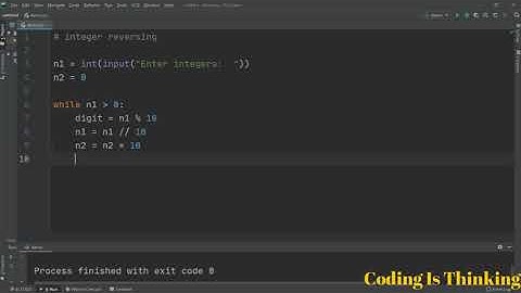 Python: Reverse Lists, Integers and Strings