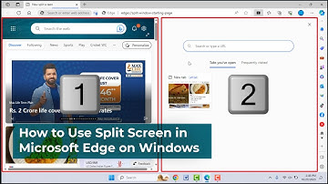 How to Enable & Use New Split Screen in Microsoft Edge | Windows 11/10