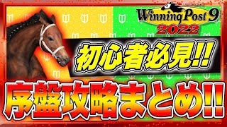 ウイニングポスト9  2022 攻略 初心者でもわかるポイントまとめストーリー解説