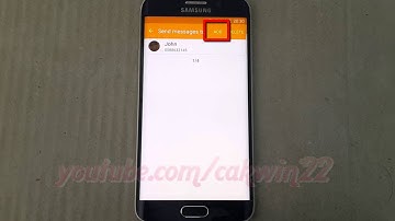 Android Lollipop : How to add SOS Message Number on Samsung Galaxy S6