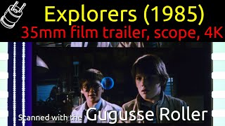 Explorers 1985 35Mm Film Trailer, Scope 4K