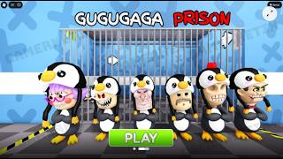 I ESCAPED GUGUGA PENGUIN PRISON RUN! IN ROBLOX