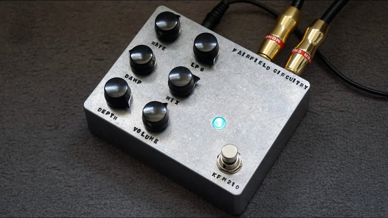 Fairfield Circuitry - Shallow Water - One of the sweetest sounding lush  modulation pedals