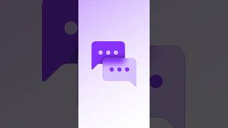 Glassmorphism Icon Speech Bubbles #glassmorphism #icon #icondesign