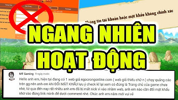Ngọc Rồng Online - Mất Nick Tiền Triệu Vì Sập Bẫy Web Lừa Đảo Chuyên Nghiệp