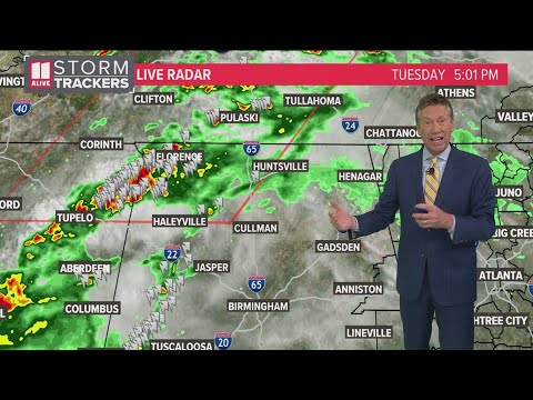 Severe storms are likely in north Georgia Tuesday night - YouTube