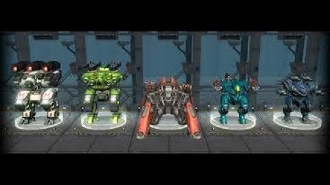 War Robots [4.0] Test Server - New Healing Robots Mender And Weyland