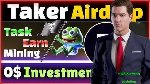 Taker Protocol Lite Mining Airdrop Guide  Taker Protocol Free Mobile Mining