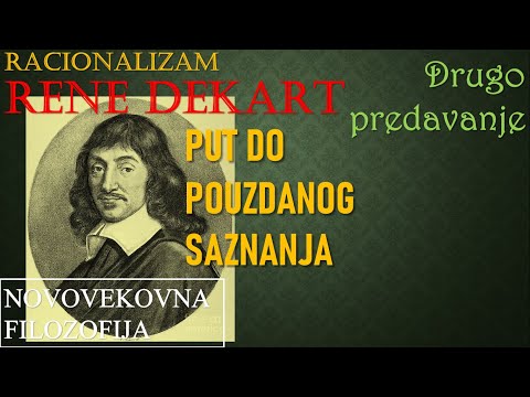 Video: Misliti, dakle postojati. Rene Descartes: 