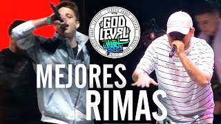 Las MEJORES RIMAS del GOD LEVEL FEST CHILE 2019 - MUNDIAL DE FREESTYLE [3vs3]