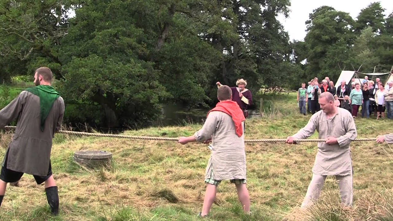 Tovtrækning over Ansager Å