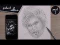 Portrait drawing for beginners  outline tutorial  puspa portrait outline tutorial