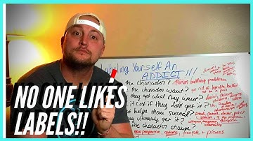 LABEL YOURSELF AN ADDICT - putting a face to addiction - classroom session