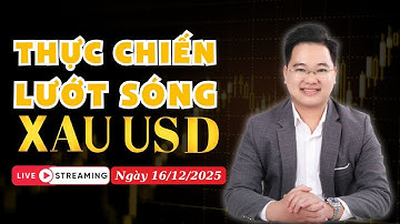LIVESTREAM TRADING Thực chiến lướt sóng vàng ngày 16/12/2025. #xauusd #forex
