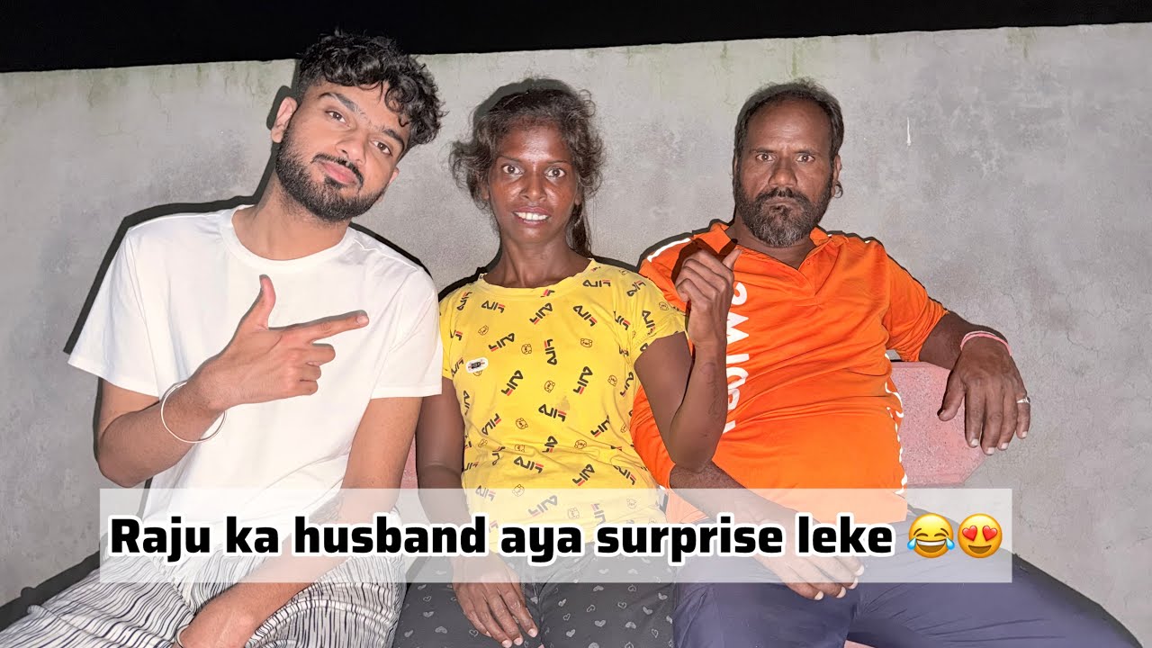 Raju ka husband aya parnaj ko milne 😍😝 || khub masti 🤣
