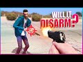 GTA V - Can you Disarm an Enemy by shooting at his Weapon?