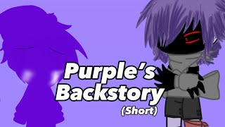 Purple’s backstory||rainbow friends gacha||
