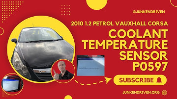 Vauxhall Corsa 2010 A12XER Koelvloeistofsensor vervangen voor fout P0597 en thermostaat vervangen.