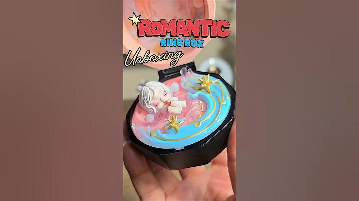 🩷 Another absolutely beautiful SKULLPANDA design 💍🩵 #unboxing #POPMART #skullpanda #haul #ring