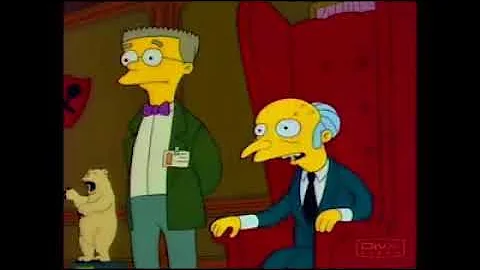 How are Homer and Mr Burns related?